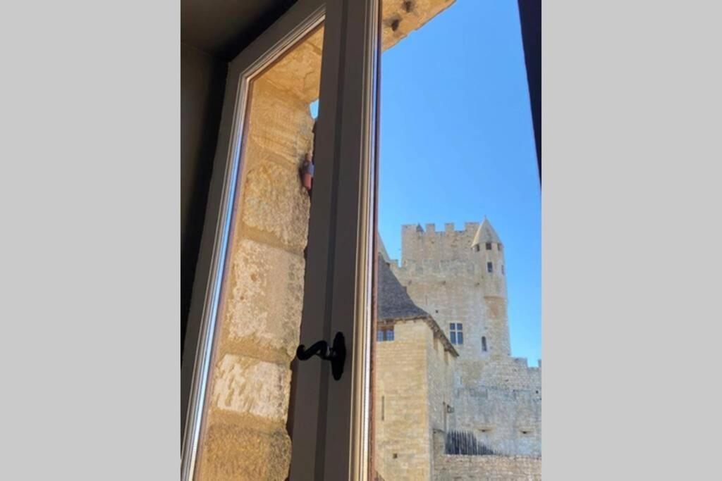 La Croquante Face Au Chateau Beynac-et-Cazenac Buitenkant foto