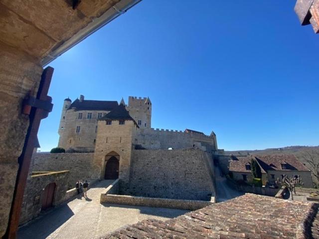 La Croquante Face Au Chateau Beynac-et-Cazenac Buitenkant foto